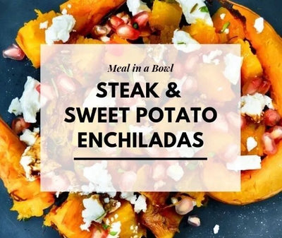 Steak & Sweet Potato Enchilada Bowl